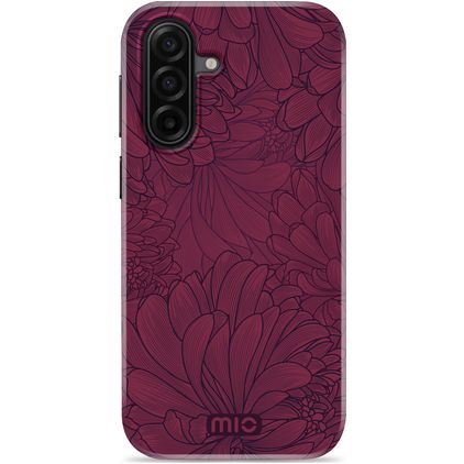 MIO Coque Samsung Galaxy A17 MagSafe Coque arrière Rigide - Berry Blooms