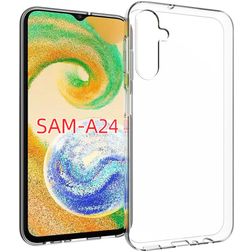 Mobigear Basics Coque Transparente Samsung Galaxy A24 Coque arrière en TPU Souple - Transparent