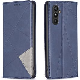 Mobigear Rhombus Slim Housse Samsung Galaxy A24 Etui - Bleu