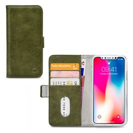 Mobilize Elite Gelly Housse iPhone XS Max Etui Porte-Monnaie - Vert