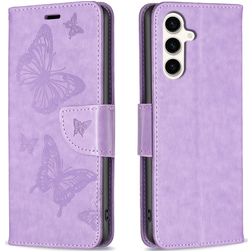 Mobigear Butterfly Housse Samsung Galaxy S23 FE Etui Porte-Monnaie - Violet