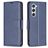 Mobigear Excellent Housse Samsung Galaxy S25 Etui Porte-Monnaie - Bleu