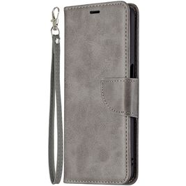 Mobigear Excellent Housse Realme 8 5G Etui Porte-Monnaie - Gris