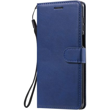 Mobigear Premium Housse Xiaomi Redmi Note 9S Etui Porte-Monnaie - Bleu