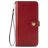 Mobigear Snap Button Housse Samsung Galaxy S20 FE Etui Porte-Monnaie - Rouge