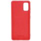 Mobiparts Coque Samsung Galaxy A41 Coque arrière en Silicone - Scarlet Red