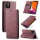 CaseMe 013 iPhone 11 Étui Portefeuille - Rouge