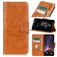 Mobigear Classy Housse POCO F4 Etui Porte-Monnaie - Cognac
