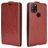 Mobigear Alcatel 3X (2020) Étui à rabat - Marron