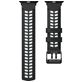 Mobigear Aero Armor Bracelet Silicone Apple Watch Fermeture boucle ardillon - 42/41/40/38 mm - Noir / Gris
