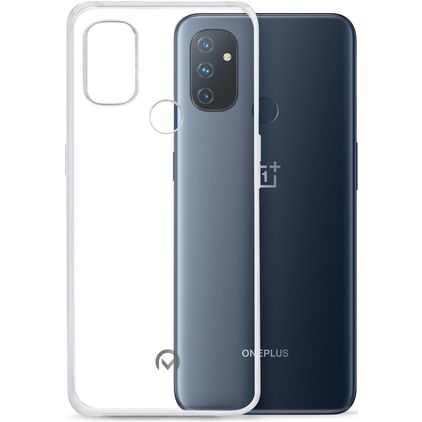 Mobilize Gelly Transparent OnePlus Nord N100 TPU souple Coque arrière - Transparent