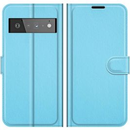 Mobigear Classic Housse Google Pixel 6 Pro Etui Porte-Monnaie - Bleu