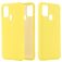 Mobigear Rubber Touch Coque Samsung Galaxy M51 Coque arrière en Silicone - Jaune