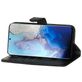 Mobigear Zipper Housse Samsung Galaxy S20 Etui Porte-Monnaie - Noir