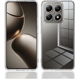 Mobigear Crystal Coque Transparente Xiaomi 14T Pro Coque arrière en TPU Souple - Transparent