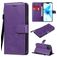 Mobigear Premium Housse iPhone 12 Etui Porte-Monnaie - Violet