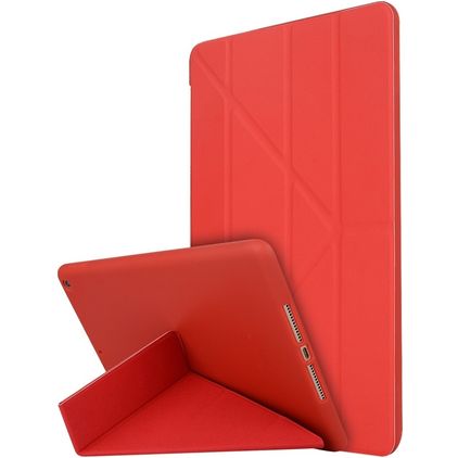 Mobigear Origami Coque iPad 9 (2021) Etui - Rouge