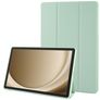 Mobigear Tri-Fold Gel Coque Samsung Galaxy Tab A9 Plus (2023) Etui en TPU,Similicuir - Vert