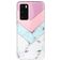 Mobigear Marble Coque Huawei P40 Coque arrière en TPU Souple - Tricolore