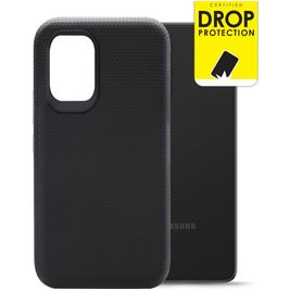 My Style Tough Coque Samsung Galaxy A53 Coque arrière Rigide Anti-Chocs - Noir