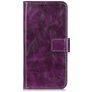 Mobigear Basic Housse Motorola Moto E6s (2020) Etui Porte-Monnaie - Violet