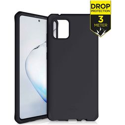 ITSKINS SpectrumSolid Samsung Galaxy Note 10 Lite TPU souple Coque arrière Antichoc - Plain Black