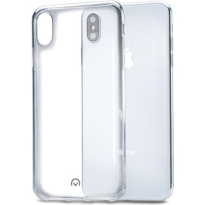 Mobilize Gelly Transparent iPhone XS Max TPU souple Coque arrière - Transparent