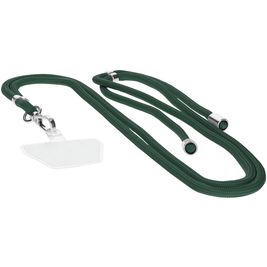 Mobiparts Phonecord - Cordon de téléphone universel ajustable - Forest Green