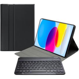 Mobilize Detachable Bluetooth Keyboard Coque iPad 10 (2022) Etui Clavier Bluetooth QWERTZ - Noir