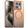 Mobigear Shockproof Coque Xiaomi 14T Pro MagSafe Coque arrière Rigide - Orange