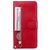 Mobigear Zipper Housse Huawei P40 Lite 5G Etui Porte-Monnaie - Rouge