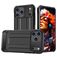 Mobigear Outdoor Coque iPhone 17 Pro Coque arrière Rigide Anti-Chocs - Noir