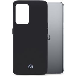 Mobilize Rubber Gelly Coque OnePlus Nord CE 2 Coque arrière en TPU Souple - Matt Black