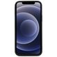 Mobiparts Coque iPhone 12 Coque arrière en Silicone - Noir