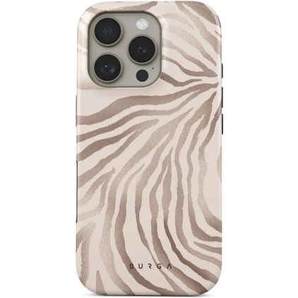 Burga Tough Coque iPhone 16 Pro Coque arrière Rigide Anti-Chocs - Lustre