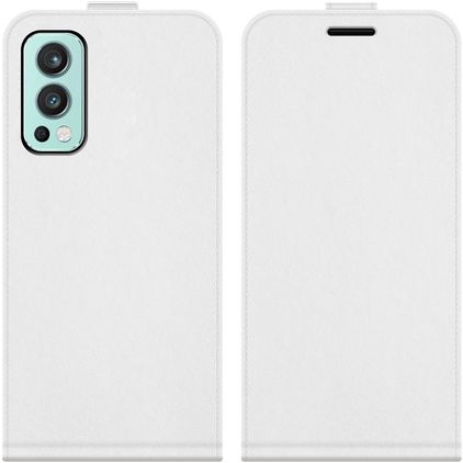 Mobigear OnePlus Nord 2 Étui à rabat - Blanc