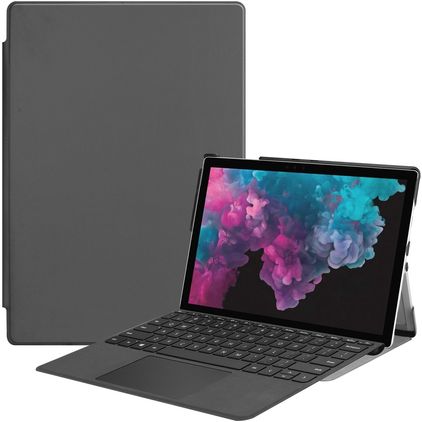 Mobigear Folio Coque Microsoft Surface Pro 6 Etui - Gris