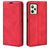 Mobigear Retro Slim Housse Realme C35 Etui Porte-Monnaie - Rouge