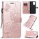 Mobigear Butterfly Bookcase Case Rose Gold Samsung Galaxy Lite S10