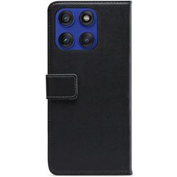 Mobilize Classic Gelly Housse Motorola Edge 60 Pro Etui Porte-Monnaie - Noir