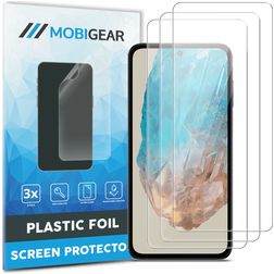 Mobigear Samsung Galaxy M35 Protection d'écran Film - Compatible coque (Lot de 3)