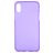 Mobigear Colors Coque iPhone XS Max Coque arrière en TPU Souple - Violet