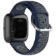 Mobigear Sport Plus Buckle Bracelet Silicone Fitbit Versa 2 Fermeture boucle ardillon - Bleu