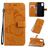 Mobigear Butterfly Housse Samsung Galaxy A71 Etui Porte-Monnaie - Cognac
