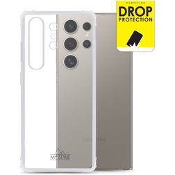 My Style Protective Flex Coque Transparente Samsung Galaxy S24 Ultra Coque arrière en TPU Souple Anti-Chocs - Transparent