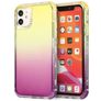Mobigear Gradient Coque iPhone 12 Pro Max Coque arrière Rigide Anti-Chocs - Violet / Jaune