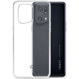 Mobilize Gelly Transparent OPPO Find X5 Pro TPU souple Coque arrière - Transparent