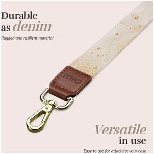 MIO Lanyard - Cordon de téléphone universel ajustable - Gold Marble