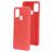 Mobiparts Coque Samsung Galaxy A21s Coque arrière en Silicone - Scarlet Red