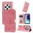 Mobigear Sunflower Housse Xiaomi Redmi 14C Etui Porte-Monnaie - Rose doré